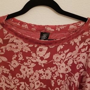 Agnes & Dora Rose color Crop pullover XXXL NWOT